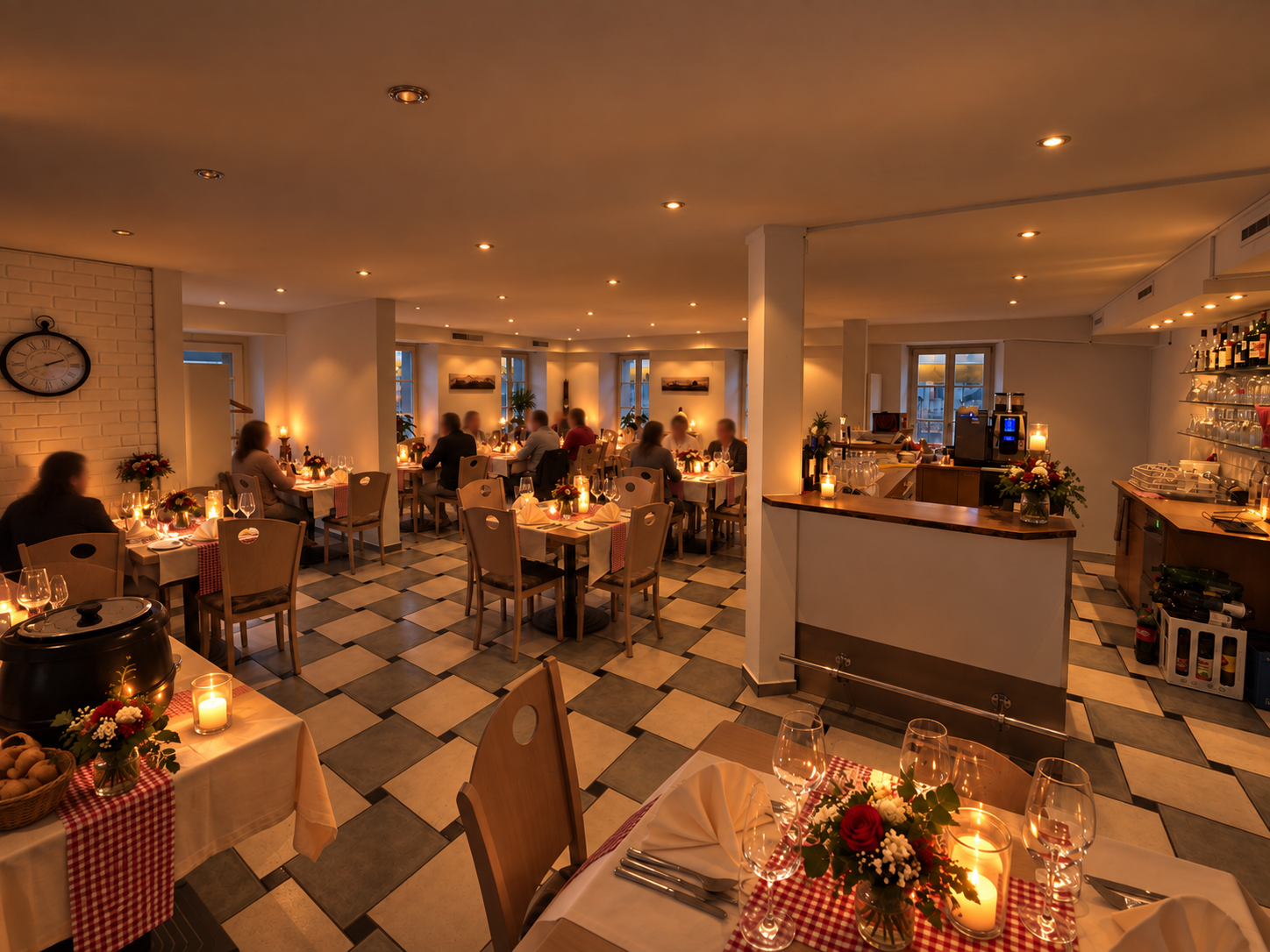 Gemütlicher Anlass im Restaurant Post Bottenwil